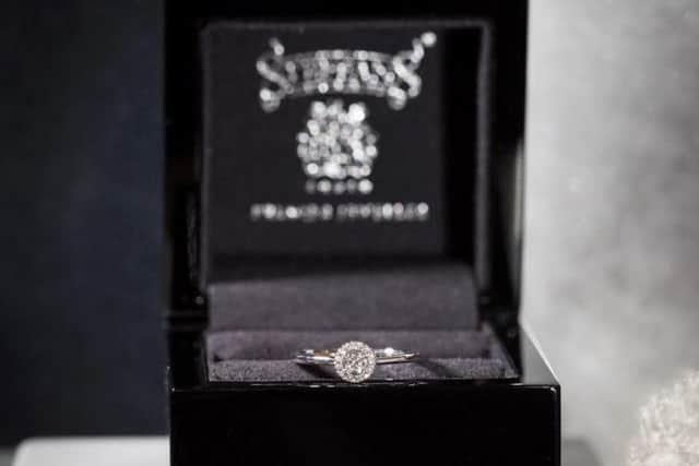 Do you fancy winning this ring? It's up for grabs now at Steffans Jewellers. Credit: Abby Cohen.