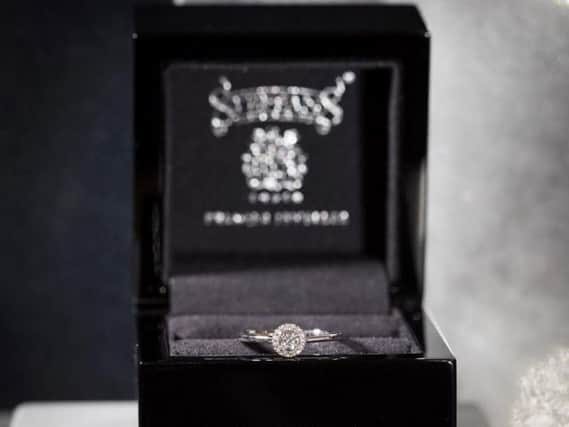 Do you fancy winning this ring? It's up for grabs now at Steffans Jewellers. Credit: Abby Cohen.