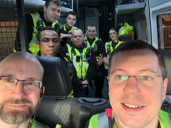 27 special constables were dispatched as part of the Operation Viper day of action