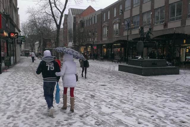 Snow has been forecast for Northamptonshire next week