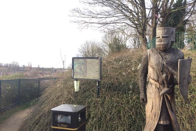 The Friends of Northampton Castle fear the unitary vote could threaten their heritage project and others like it.