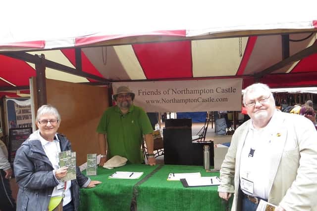 Dr Marie Dickie, left, of the Friends of Northampton Castle has voiced her fears over the unitary plan.