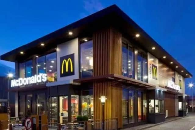 The new proposed McDonald's will be a two-storey restaurant.
