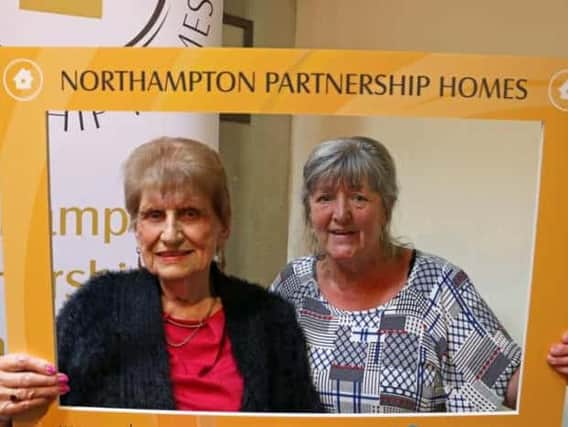 Rose Agar and Maggie Kirton were both honoured with an award at the theatre this week, as voted for by their neighbours.