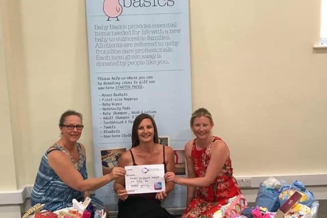 Baby Basics Northampton relies on the generosity of the community to donate items, including gift sets for mum and newborn essentials, which they pack in Moses baskets and gift to mums in need in Northamptonshire.
