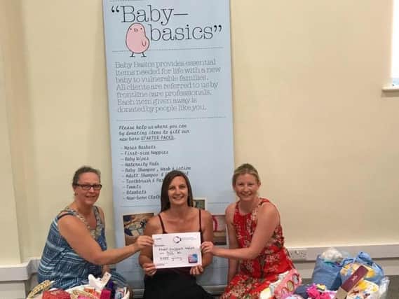 Baby Basics Northampton relies on the generosity of the community to donate items, including gift sets for mum and newborn essentials, which they pack in Moses baskets and gift to mums in need in Northamptonshire.