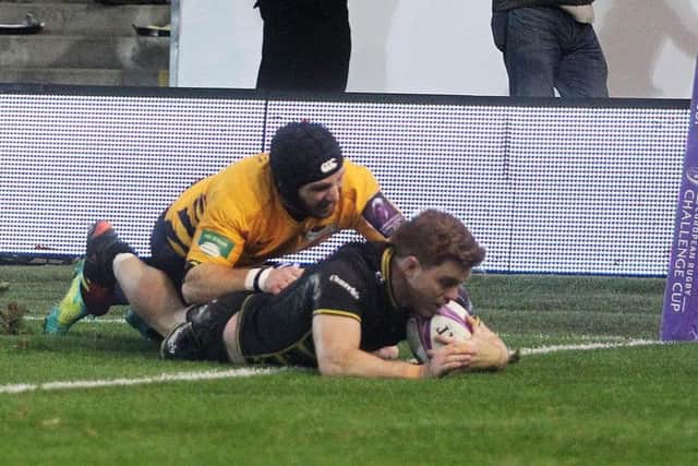 Andrew Kellaway grabbed a first-half try