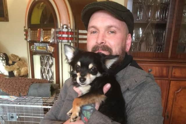 Pedro the chihuahua has been reunited with his owner.