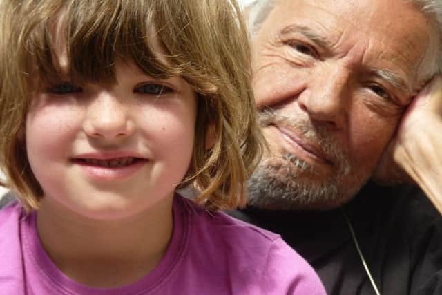 Andrzej Wojciech with his niece, Lara, three weeks before he lost his battle with
cancer