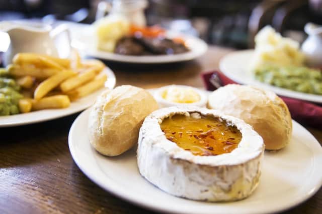 Camembert is on the menu with Steve's chilli jam (pictured front). Picture credit: Kirsty Edmonds.