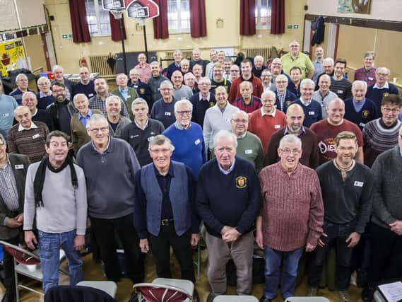 The 91-strong choir is now in its 73 year of singing. Pictures: Kirsty Edmonds.