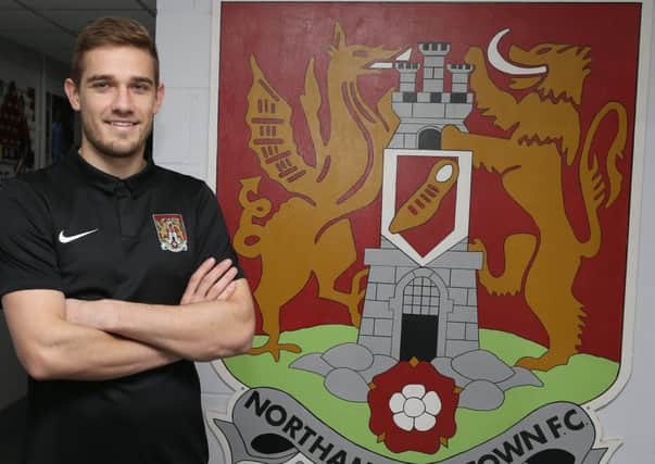 Timi Elsnik has signed for the Cobblers on loan until the end of the season (Picture: Pete Norton)