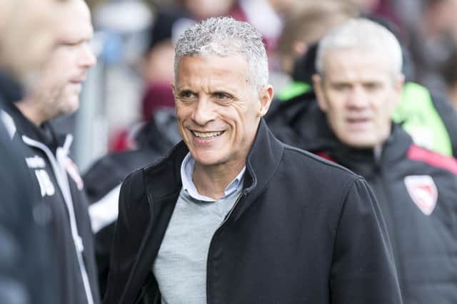 Keith Curle was left frustrated