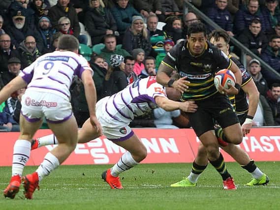 Ken Pisi made his long-awaited return for Saints (picture: Sharon Lucey)