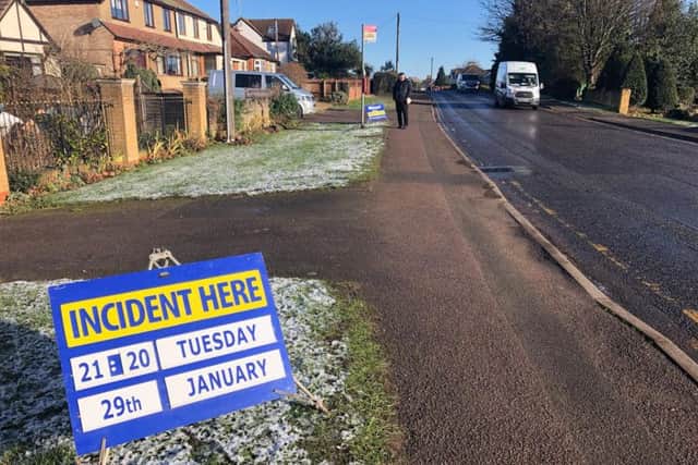 Police are appealing for witnesses following a fatal collision in Booth Rise last night.