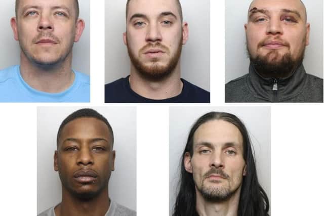 A Northants heroin gang has been jailed for 38 years.