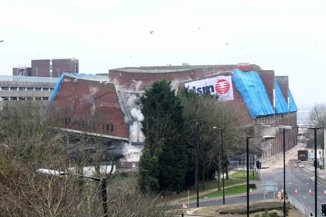 The demolition of Greyfriars Bus Station