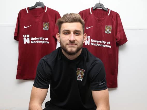 Charlie Goode has signed for the Cobblers on loan from Scunthorpe United (Picture: Pete Norton)