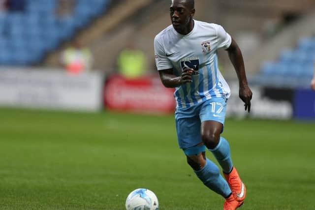 Marvin Sordell in action for Coventry City