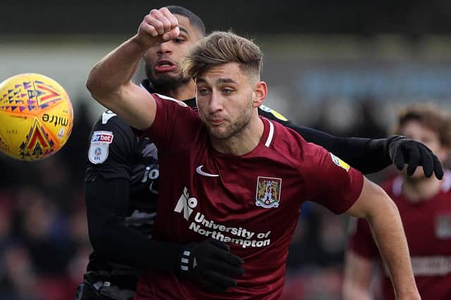 The deadline day signing started brightly on debut and made two exceptional blocks, but like his fellow defenders he became ragged and overwhelmed by the slick movement of Colchester's attacking quartet. Looks a decent passer... 5