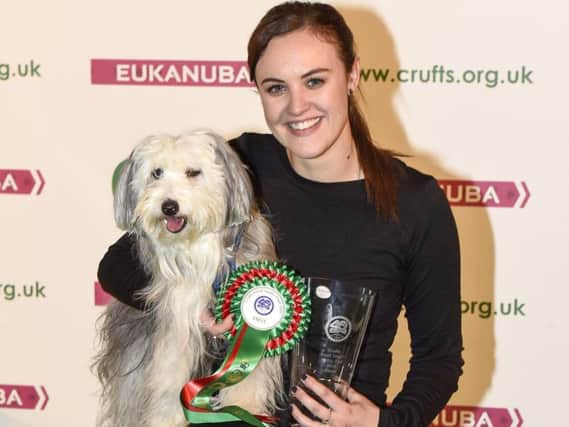 Ashleigh Butler and Sullivan at last year's Crufts show Picture: Flick.digital