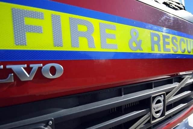 Firefighters were called to Lancaster Way