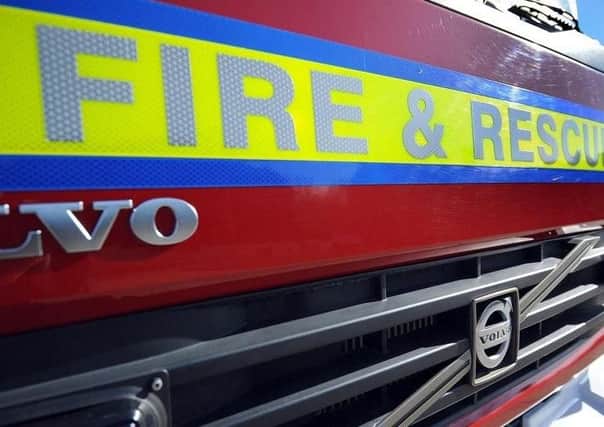 Firefighters were called to Lancaster Way