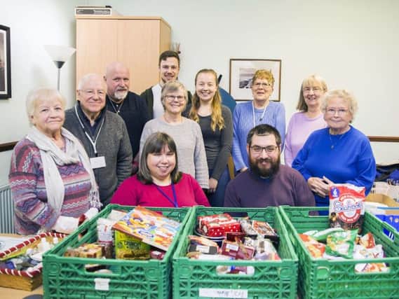 Emmanuel Church volunteers handed out nearly 12 tonnes of food last year to feed over 3,000 people in this borough.