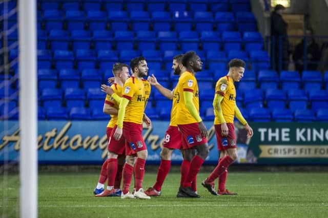 Cobblers won at Prenton Park for the first time since 1986 on Tuesday. Picture: Kirsty Edmonds