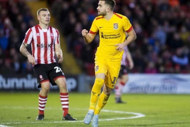 But the Cobblers didn't give up lightly as Jack Bridge ignited a comeback with his first goal for the club shortly after half-time.