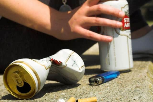 Street drinkers were targeted in the operation