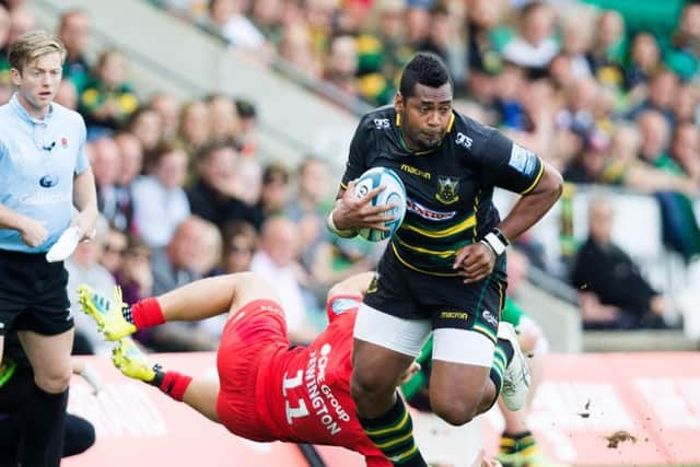 Taqele Naiyaravoro starts for Saints against Newcastle (picture: Kirsty Edmonds)