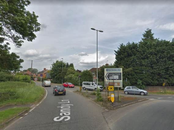 Northamptonshire Police have issued a witness appeal after taxi passengers were hit by a vehicle in Sandy Lane, Harpole.