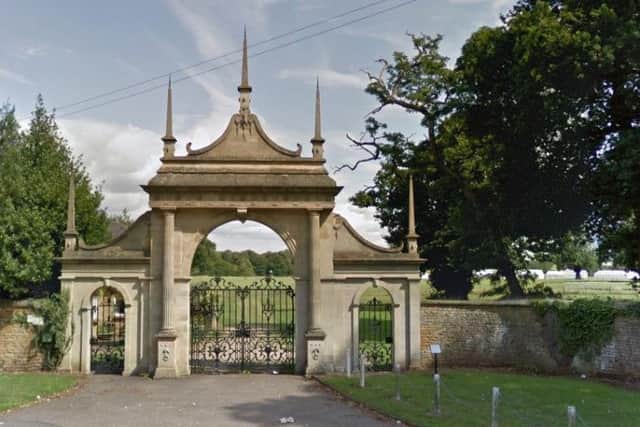 The plans would retain the land's 17-century gate as a grand entrance.