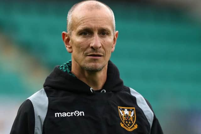 Saints defence coach Alan Dickens