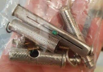 A selection of the jewellery stolen from a property in Brackley. Photo: Northamptonshire Police NNL-190213-100631001