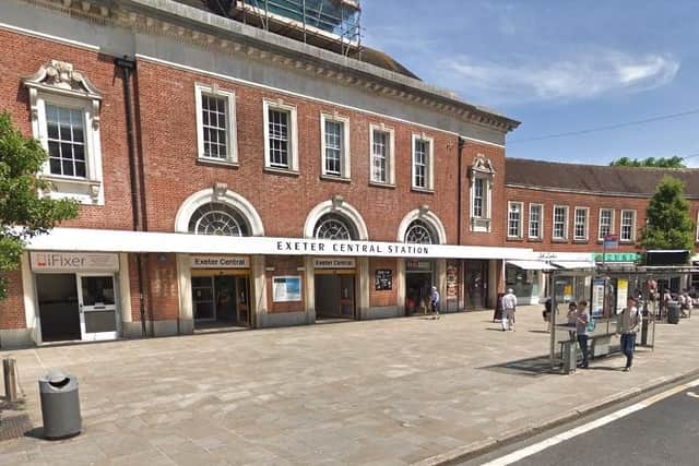 Keogh sped off but lost control of the Fiat Punto outside Exeter Central Station and both men legged it after crashing into a parked car.
