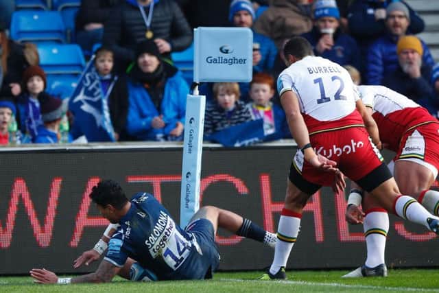 Saints were beaten by Denny Solomona and Sale back in November