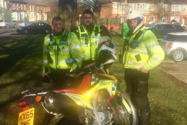 The Northampton Neighbourhood Police team are responsible for putting residents minds at ease this week.