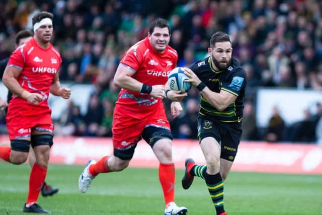 Cobus Reinach scored twice as Saints beat Sale (picture: Kirsty Edmonds)