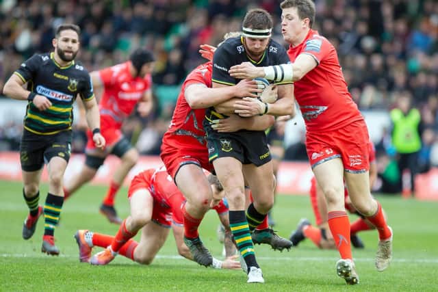 Tom Wood led from the front against Sale on Saturday (picture: Kirsty Edmonds)