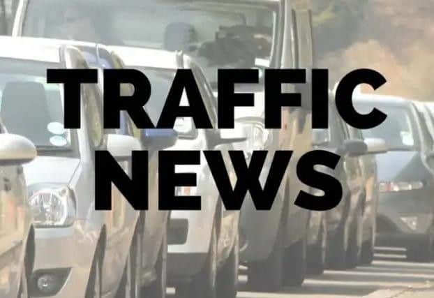 Three vehicles were involved in the collision, according to Highways
