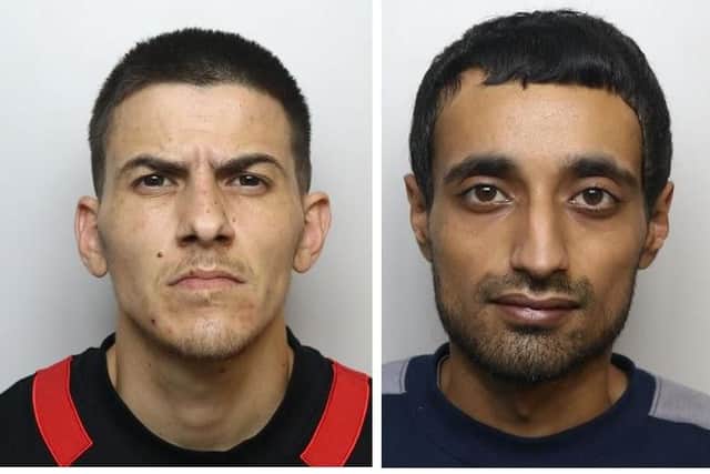 Daniel Quinn, left, has been found guilty of murder and Parminder Sanghera, left, has been convicted of manslaughter.