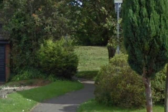 A teenage girl was assaulted by a man in his twenties on a footpath off Farndon Close.