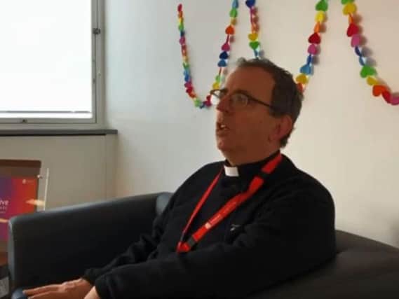 Rev Richard Coles visited St Andrew's Hospital