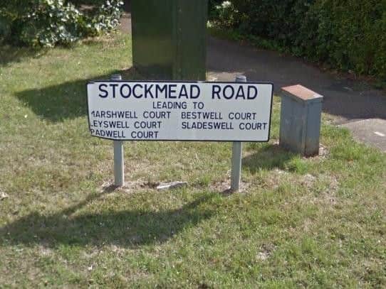 A burglar broke into a house on Stockmead Avenue on February 21.