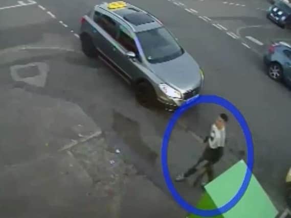 The evidence gathered by a taxi driver was vital to prosecuting Daniel Quinn (circled in blue).