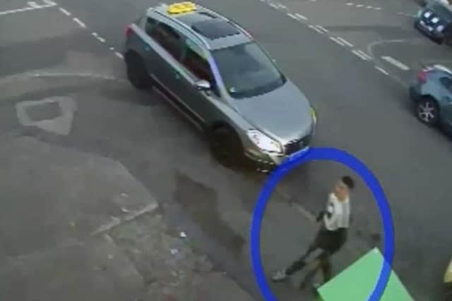 The evidence gathered by a taxi driver was vital to prosecuting Daniel Quinn (circled in blue).