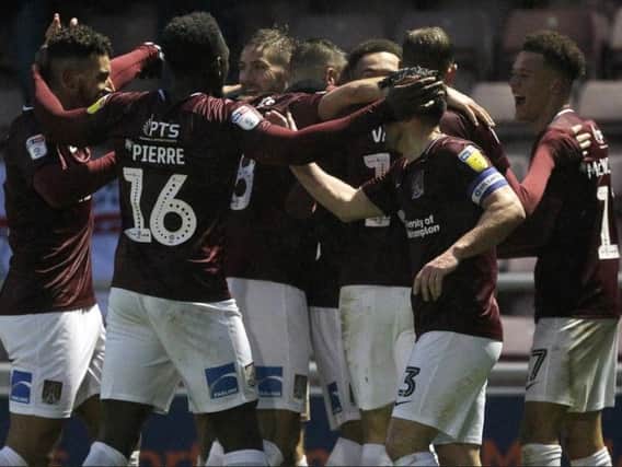 Will the Cobblers be celebrating today?
