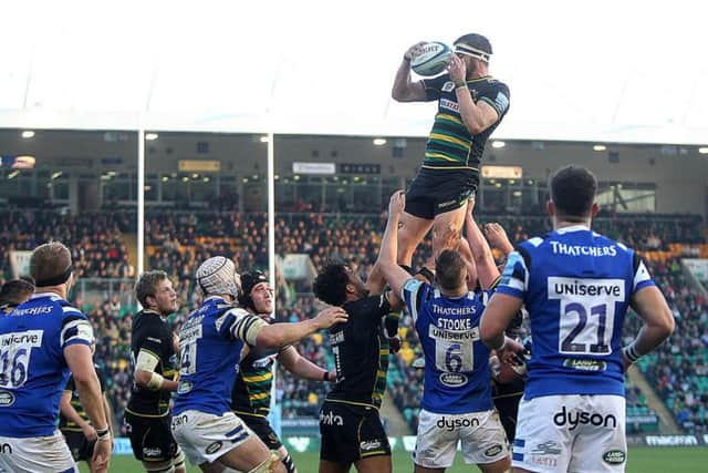 Tom Wood was a towering figure for Saints